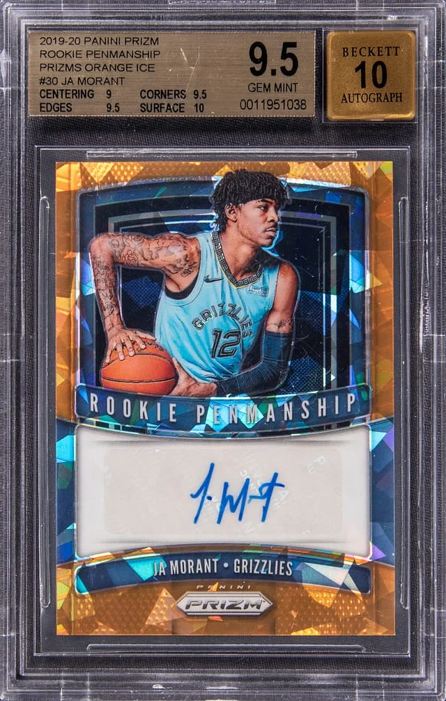 2019-20 Panini Prizm JA Morant #30 card image