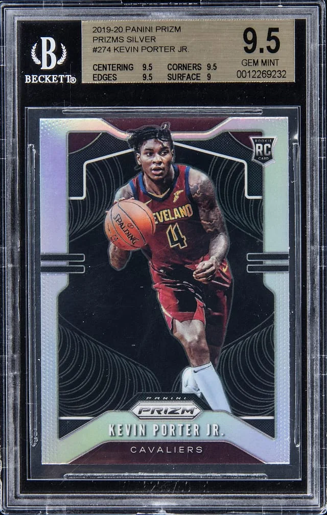 2019-20 Panini Prizm Kevin Porter Jr. Silver #274 card image