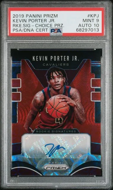 2019-20 Panini Prizm Kevin Porter Jr. Signatures Choice Prizm #KPJ card image