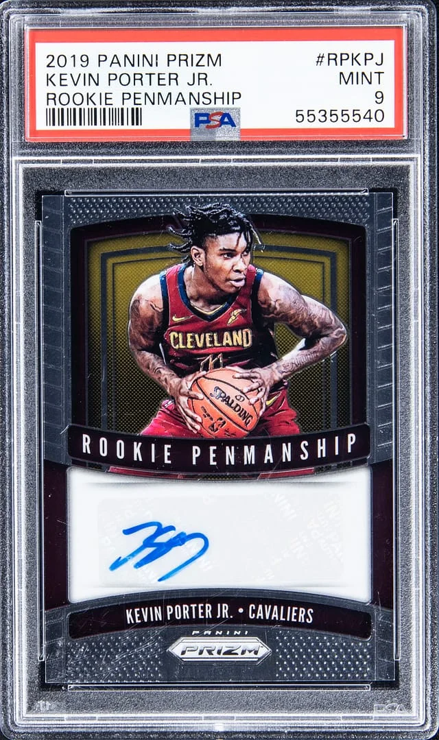 2019-20 Panini Prizm Kevin Porter Jr. Penmanship #RP-KPJ card image