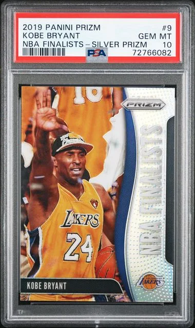 2019-20 Panini Prizm Kobe Bryant NBA Finalists #9 card image