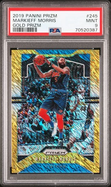 2019-20 Panini Prizm Markieff Morris Gold Prizm #245 card image