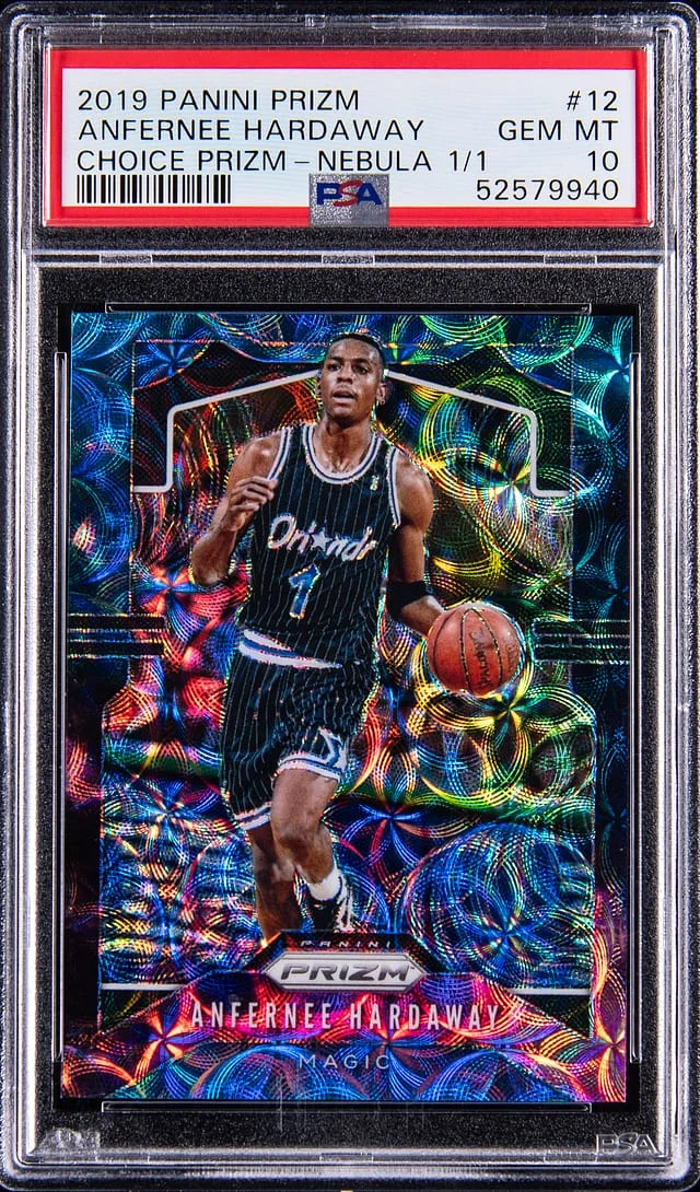 2019-20 Panini Prizm Penny Hardaway Nebula Choice Prizm #12 card image