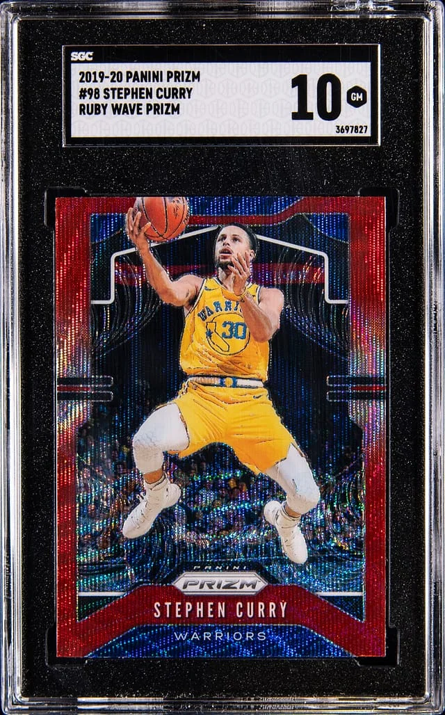 2019-20 Panini Prizm Stephen Curry #98 card image