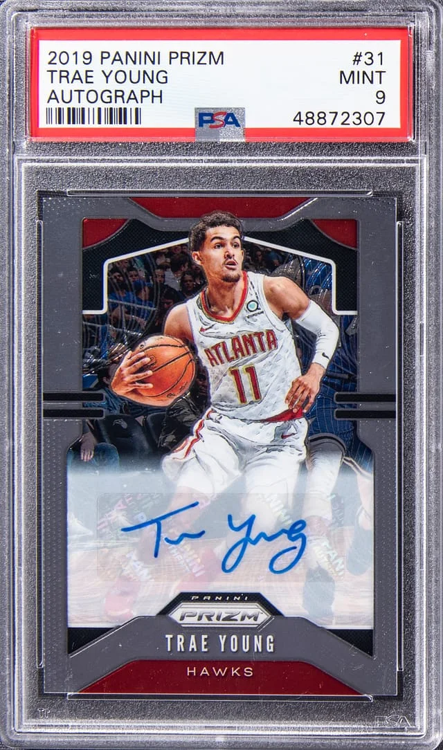 2019-20 Panini Prizm Trae Young Pink Ice #31 card image