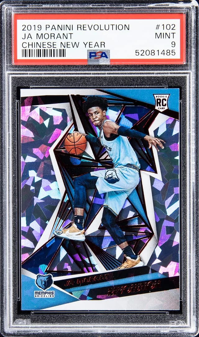 2019-20 Panini Revolution Chinese New Year Ja Morant #102 card image