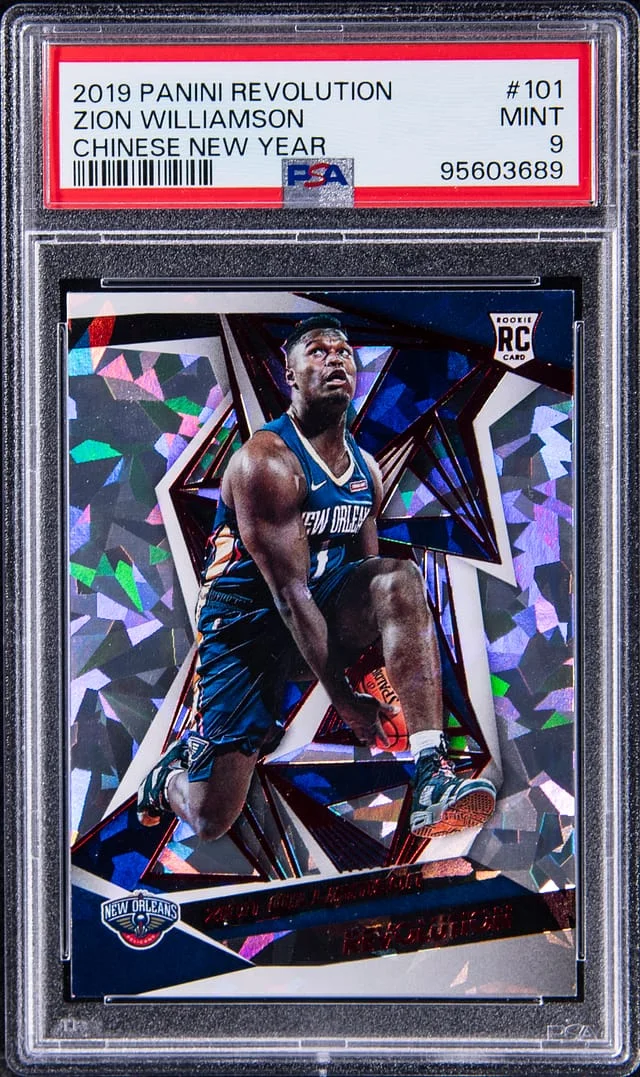 2019-20 Panini Revolution Chinese New Year Zion Williamson #101 card image