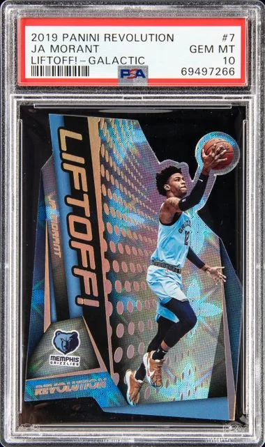 2019-20 Panini Revolution Ja Morant Liftoff! #7 card image