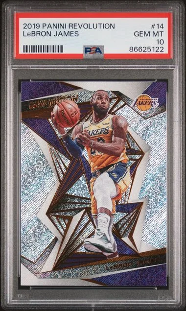 2019-20 Panini Revolution LeBron James #14 card image