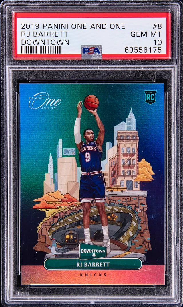 2019-20 Panini RJ Barrett One & One Downtown #8 card image