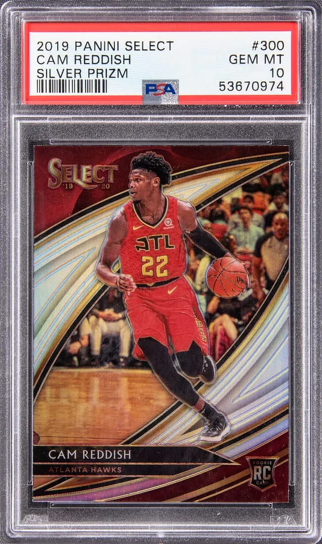 2019-20 Panini Select Cam Reddish Silver Prizm #300 card image