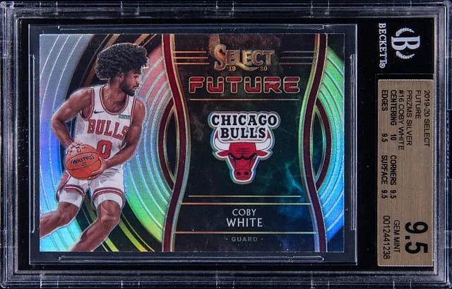 2019-20 Panini Select Coby Future Silver Prizm #16 card image