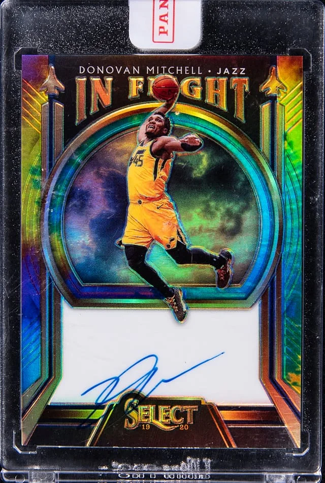 2019-20 Panini Select Donovan Mitchell In Flight #IF-DML card image