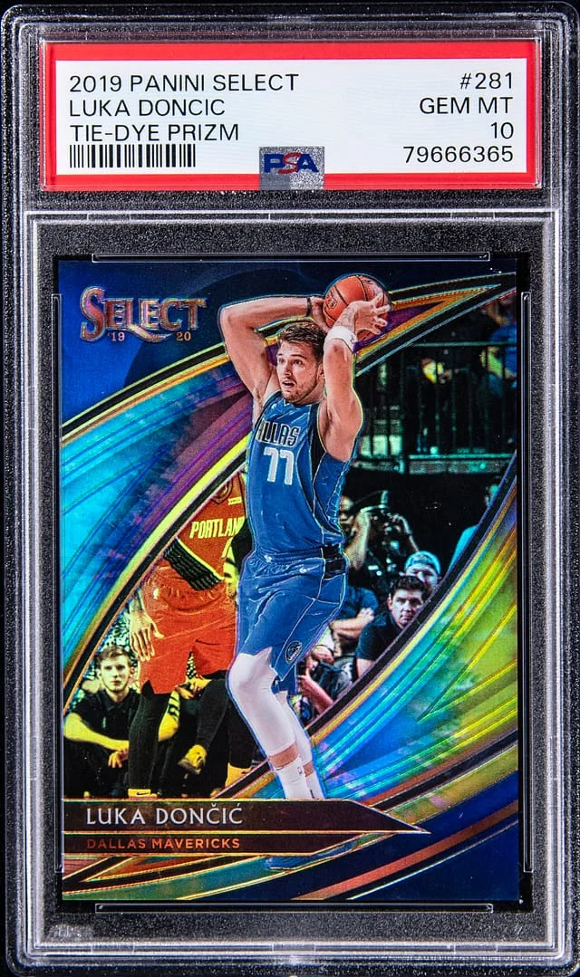 2019-20 Panini Select Luka Doncic Silver Prizm #281 card image