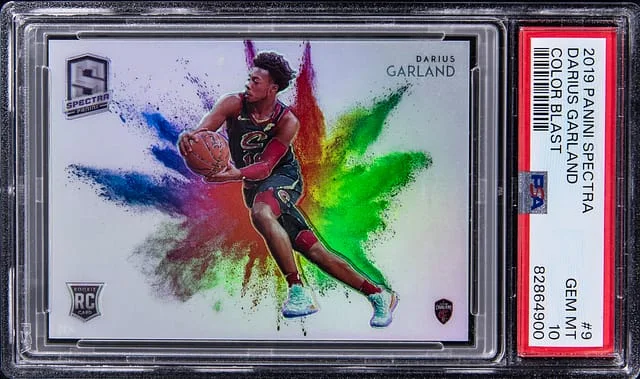 2019-20 Panini Spectra Darius Garland Color Blast #9 card image