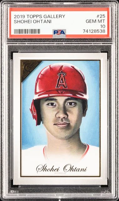 2019-20 Topps Shohei Ohtani Gallery #25 card image