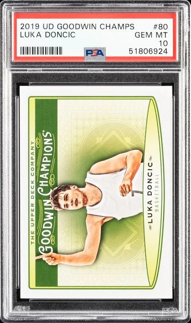 2019-20 Upper Deck Goodwin Champions Luka Doncic #80 card image