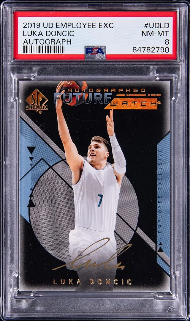 2019-20 Upper Deck Luka Doncic Employee Exclusive Autograph #UD-LD card image