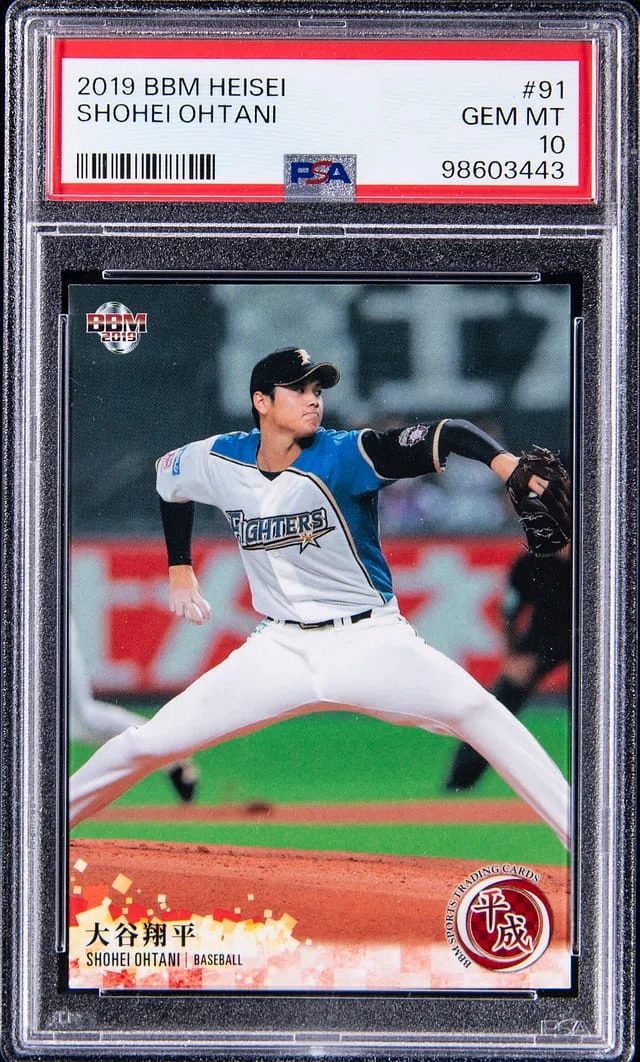 2019 BBM Heisei Shohei Ohtani #91 card image