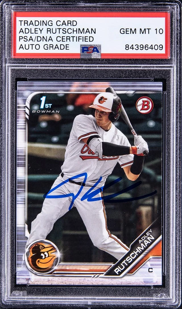 2019 Bowman Adley Rutschman #BD-1 card image