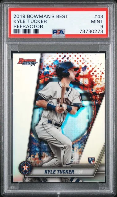 2019 Bowman Best Kyle Tucker Refractor #43 card image