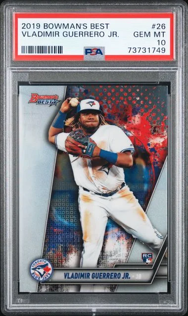 2019 Bowman Best Vladimir Guerrero Jr. #26 card image