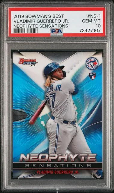 2019 Bowman Best Vladimir Guerrero Jr. Neophyte Sensations #Ns-1 card image