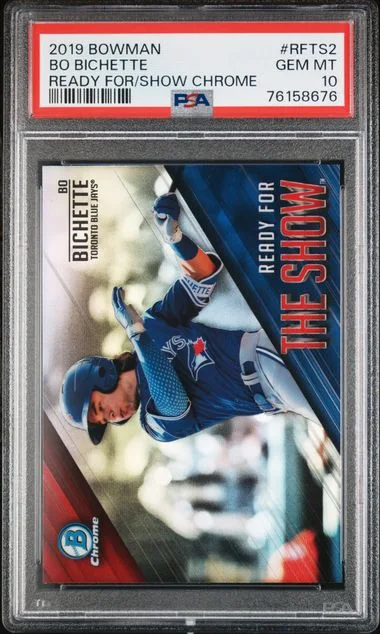 2019 Bowman Bo Bichette Ready For The Show Chrome #RFTS-2 card image