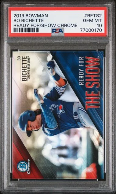 2019 Bowman Bo Bichette Ready For The Show Chrome #RFTS2 card image