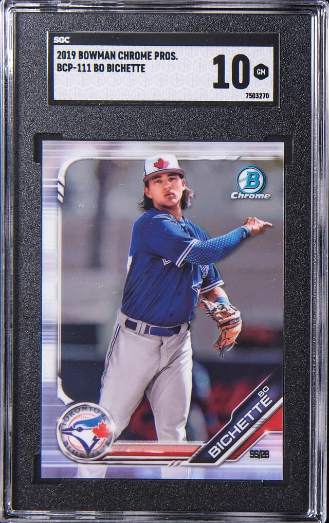 2019 Bowman Chrome Bo Bichette Prospect #BCP-111 card image