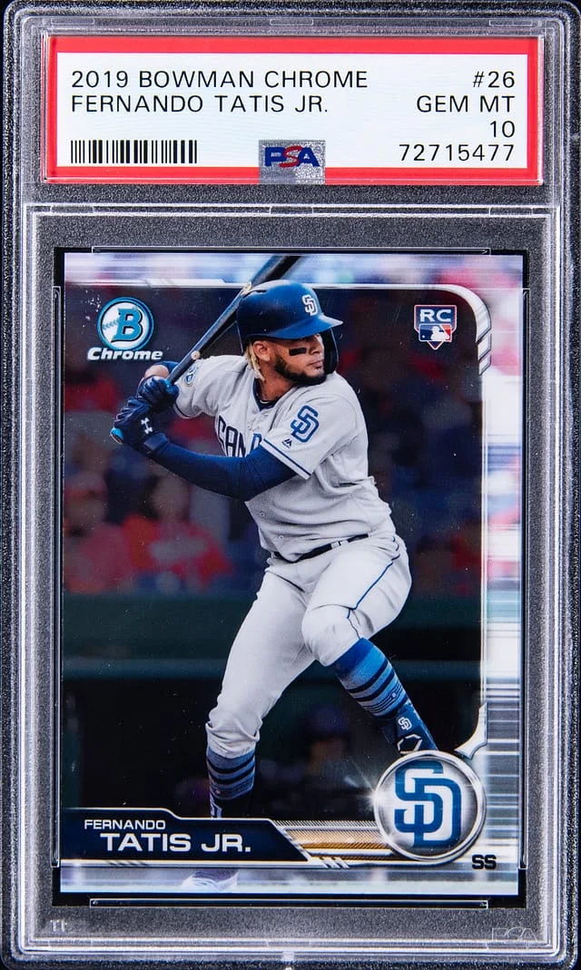 2019 Bowman Chrome Fernando Tatis Jr. #26 card image