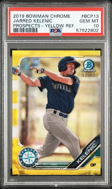 2019 Bowman Chrome Prospects Jarred Kelenic #BCP13 card image