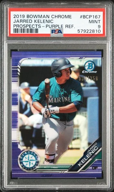 2019 Bowman Chrome Prospects Jarred Kelenic #BCP167 card image