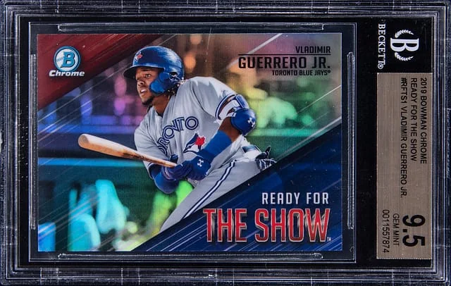 2019 Bowman Chrome Vladimir Guerrero Jr. Ready for the Show #RFTS1 card image