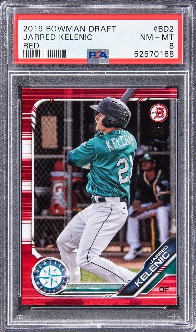 2019 Bowman Draft Jarred Kelenic #BD-2 card image