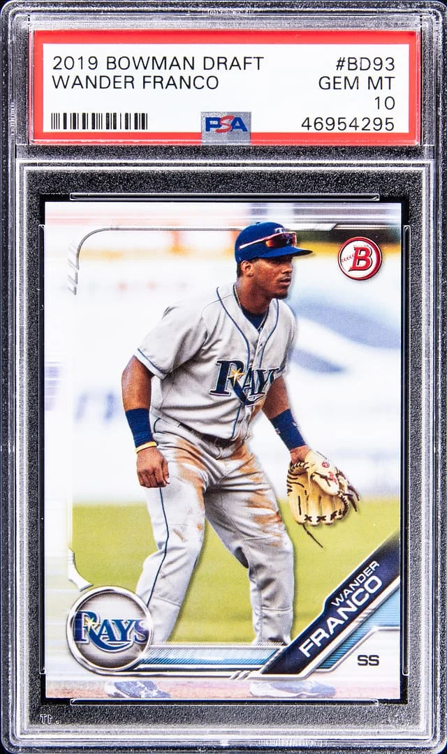 2019 Bowman Draft Wander Franco #BD-93 card image