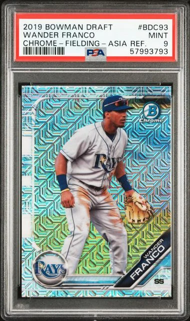 2019 Bowman Draft Wander Franco #BDC93 card image