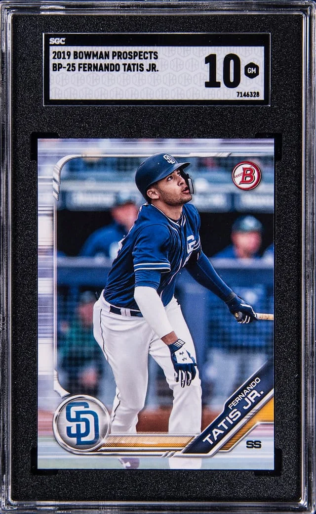 2019 Bowman Fernando Tatis Jr. Prospects #BP-25 card image