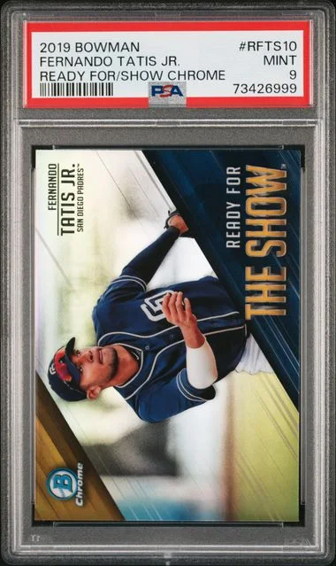 2019 Bowman Fernando Tatis Jr. Ready For The Show Chrome #Rfts10 card image