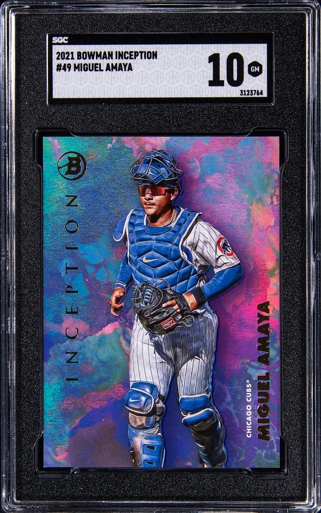 2019 Bowman Miguel Amaya Inception #49 card image