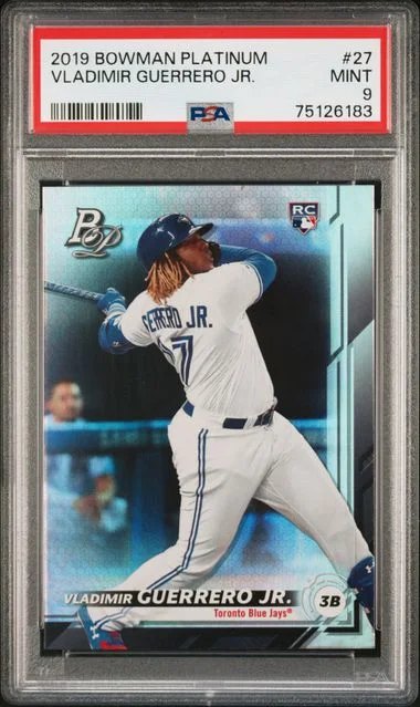 2019 Bowman Platinum Vladimir Guerrero Jr. #27 card image