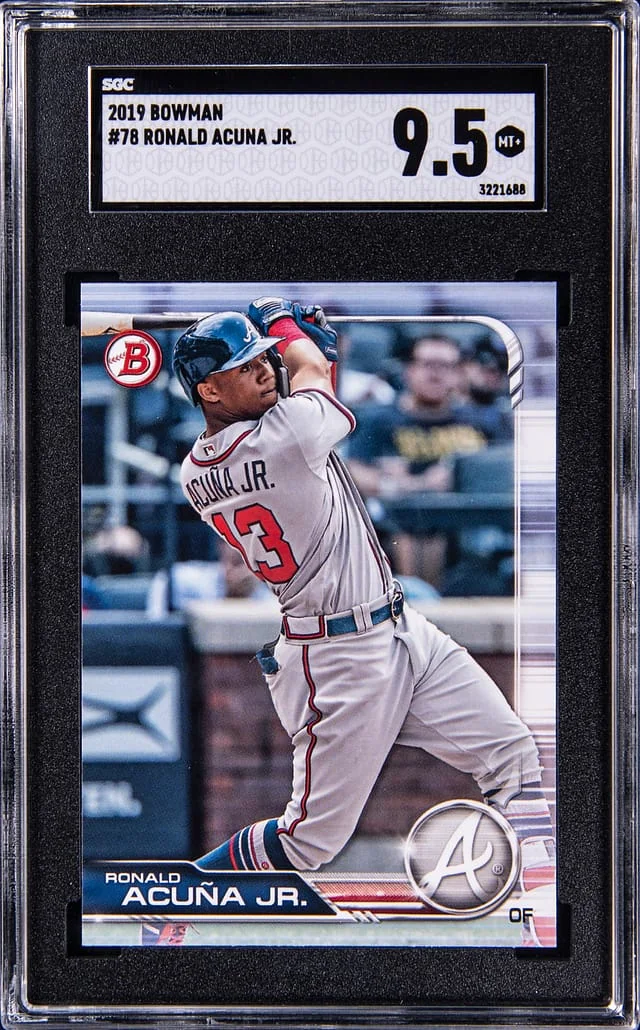 2019 Bowman Ronald Acuna Jr. #78 card image