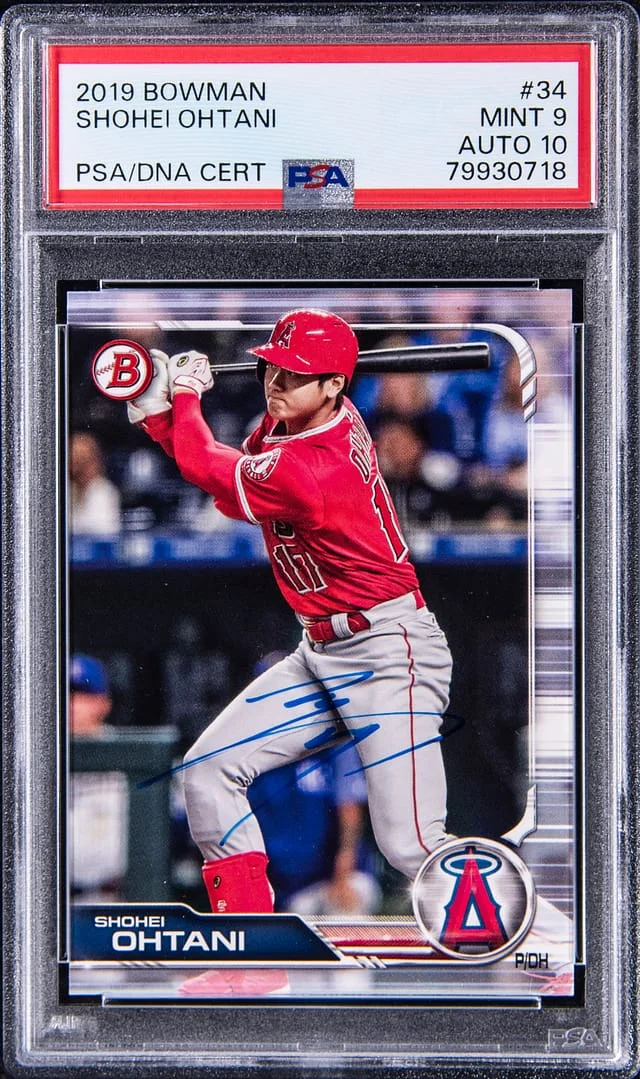 2019 Bowman Shohei Ohtani #34 card image