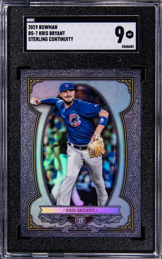2019 Bowman Sterling Kris Bryant Continuity #BS-7 card image