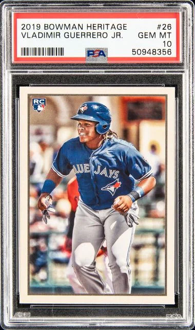 2019 Bowman Vladimir Guerrero Jr. Heritage #26 card image