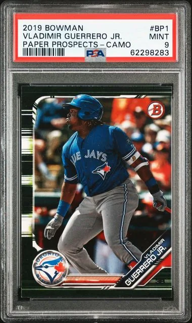 2019 Bowman Vladimir Guerrero Jr. Paper Prospects #BP1 card image