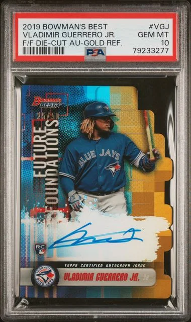 2019 Bowman's Best Future Foundations Die-Cut #no-number card image