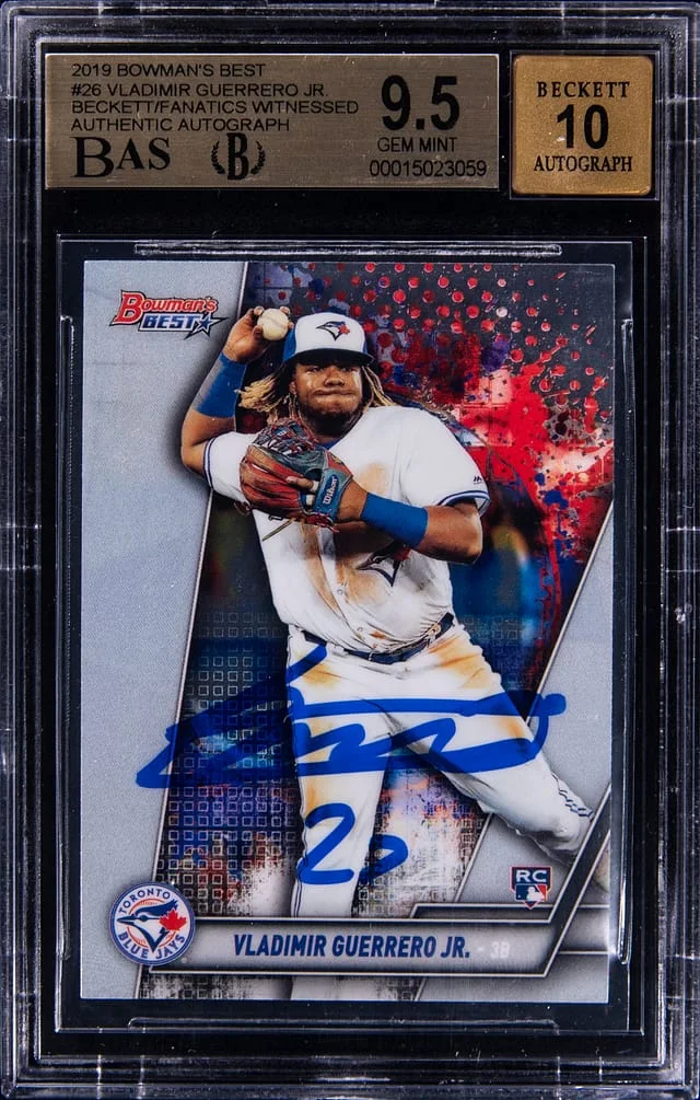 2019 Bowman's Best Vladimir Guerrero Jr. #26 card image