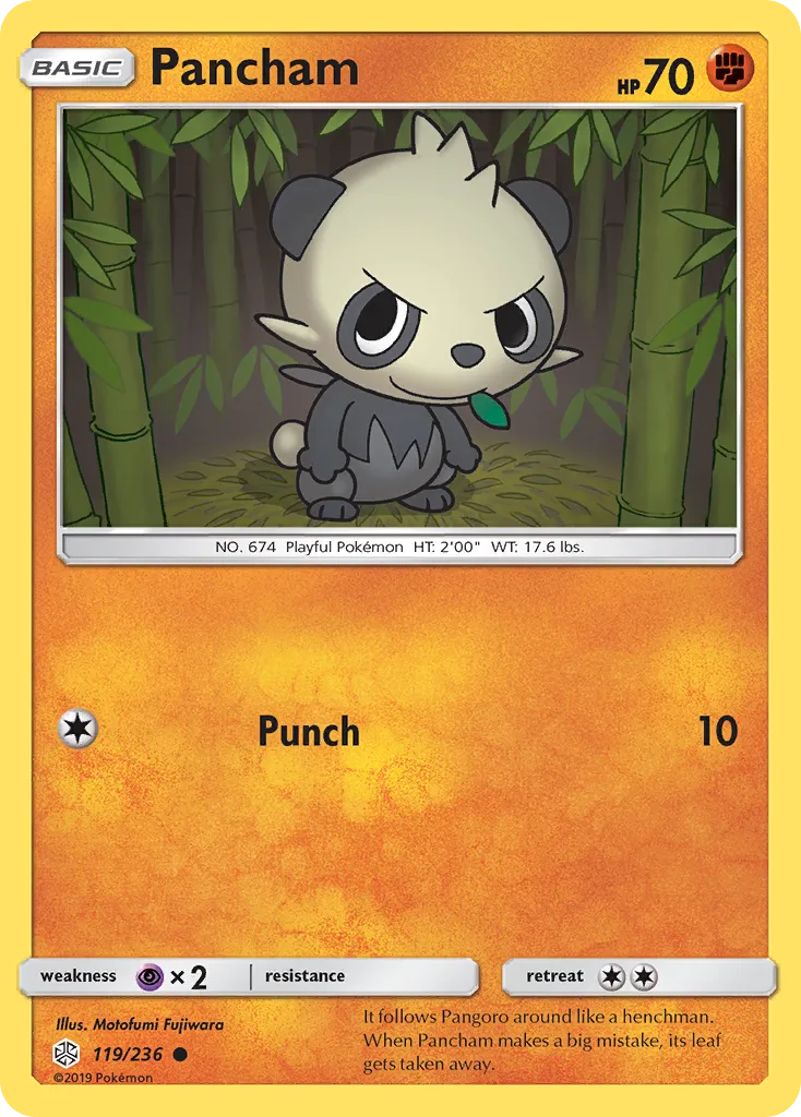 2019 Cosmic Eclipse Pancham Common #119/236 Common card image