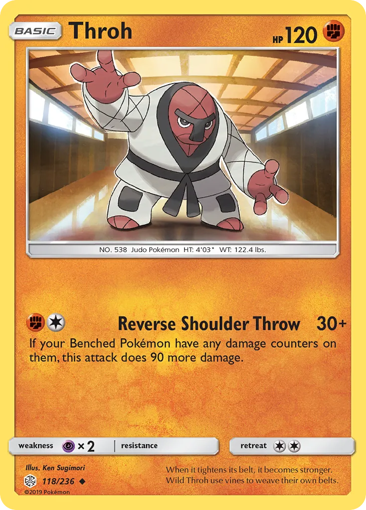 2019 Cosmic Eclipse Throh Uncommon #118/236 Uncommon card image